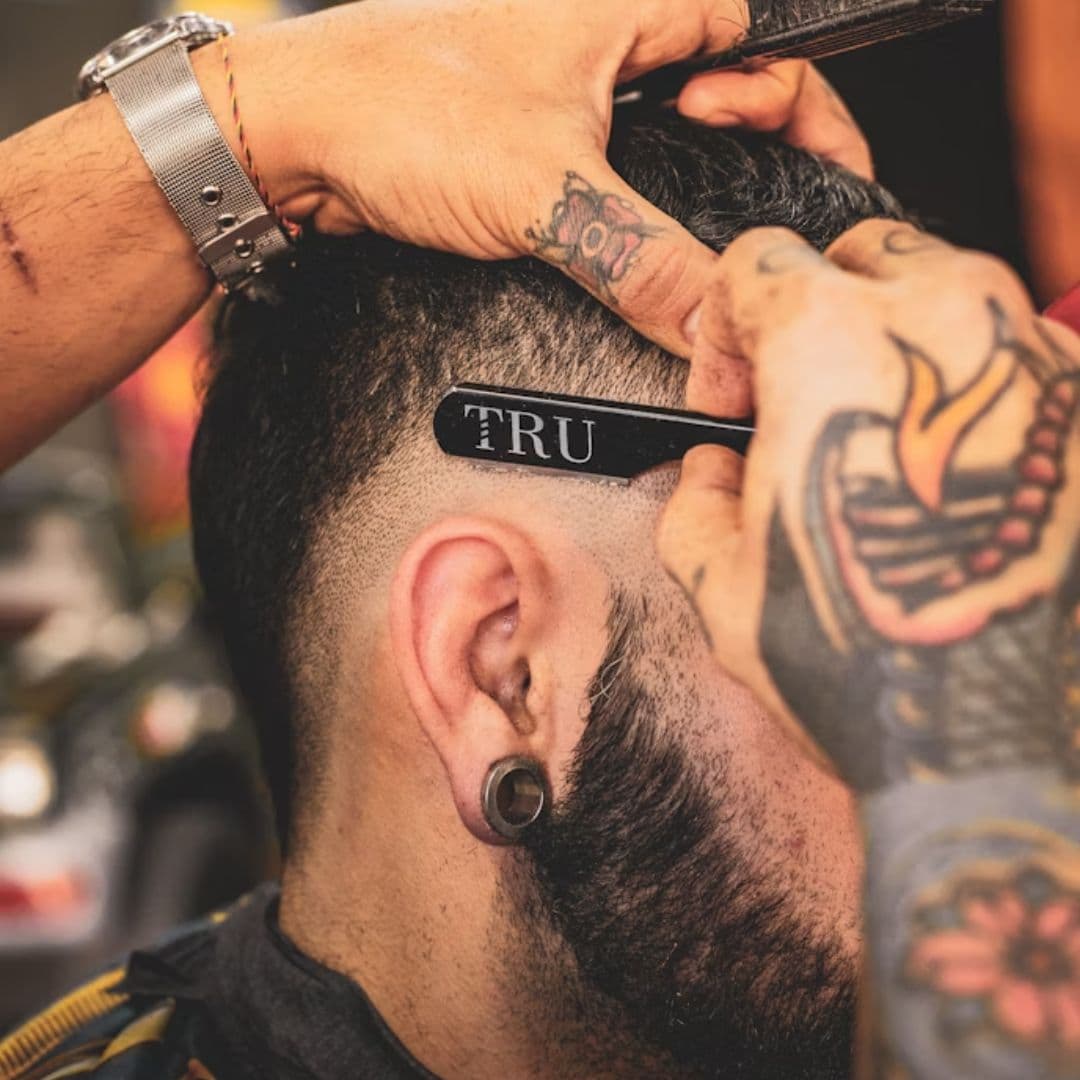 Beared trim only